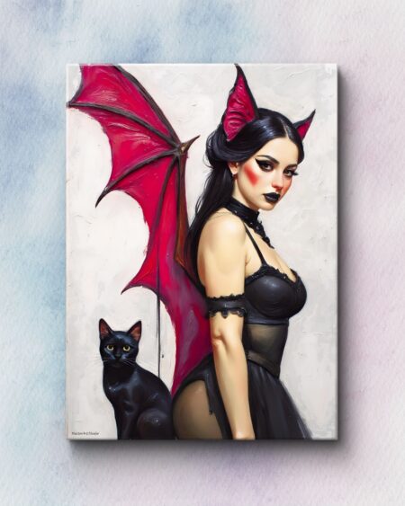 Obraz drukowany na płótnie „BatWoman” 70x50cm