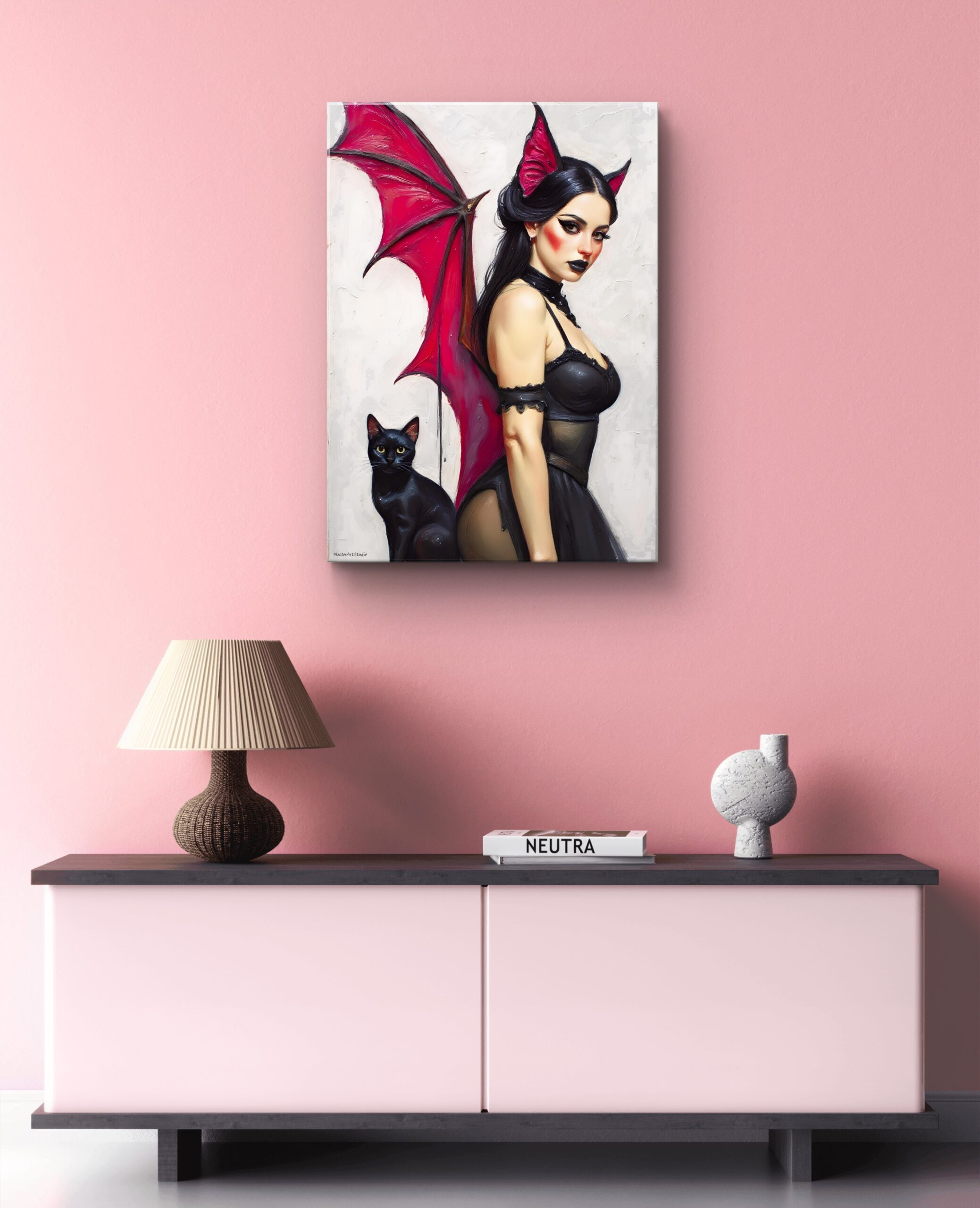 Obraz drukowany na płótnie „BatWoman” 70x50cm - obrazek 4