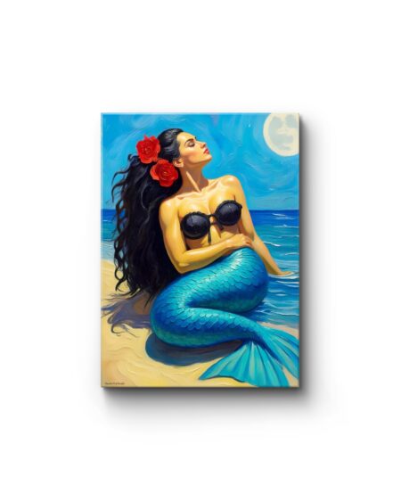 Obraz drukowany na płótnie „Legenda morska” 70x50cm