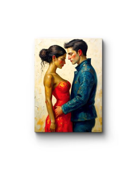 Obraz drukowany na płótnie „Miłosny szept 2.0” 70x50cm