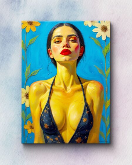 Obraz drukowany na płótnie „Bogini” 70x50cm