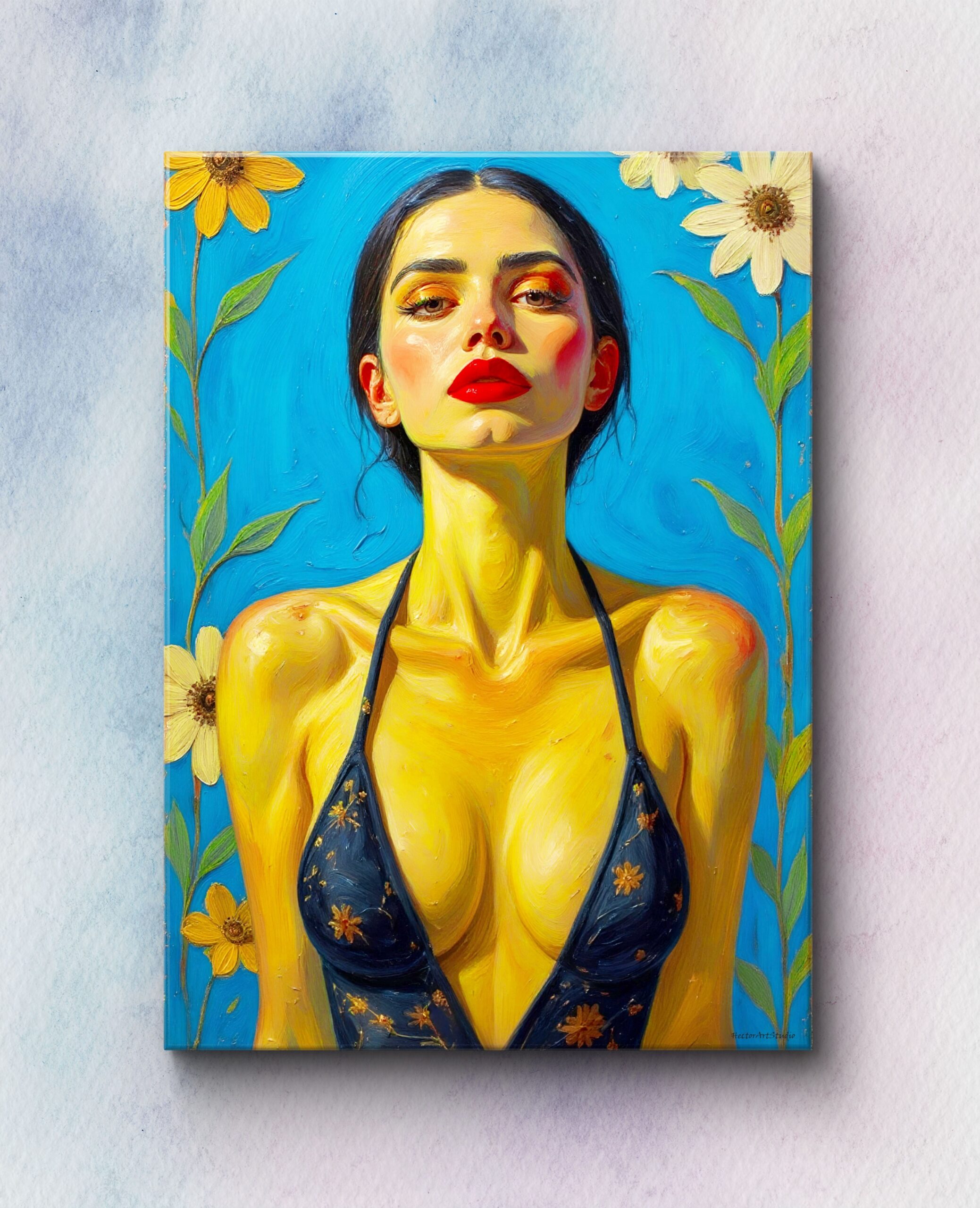 Obraz drukowany na płótnie „Bogini” 70x50cm - obrazek 2