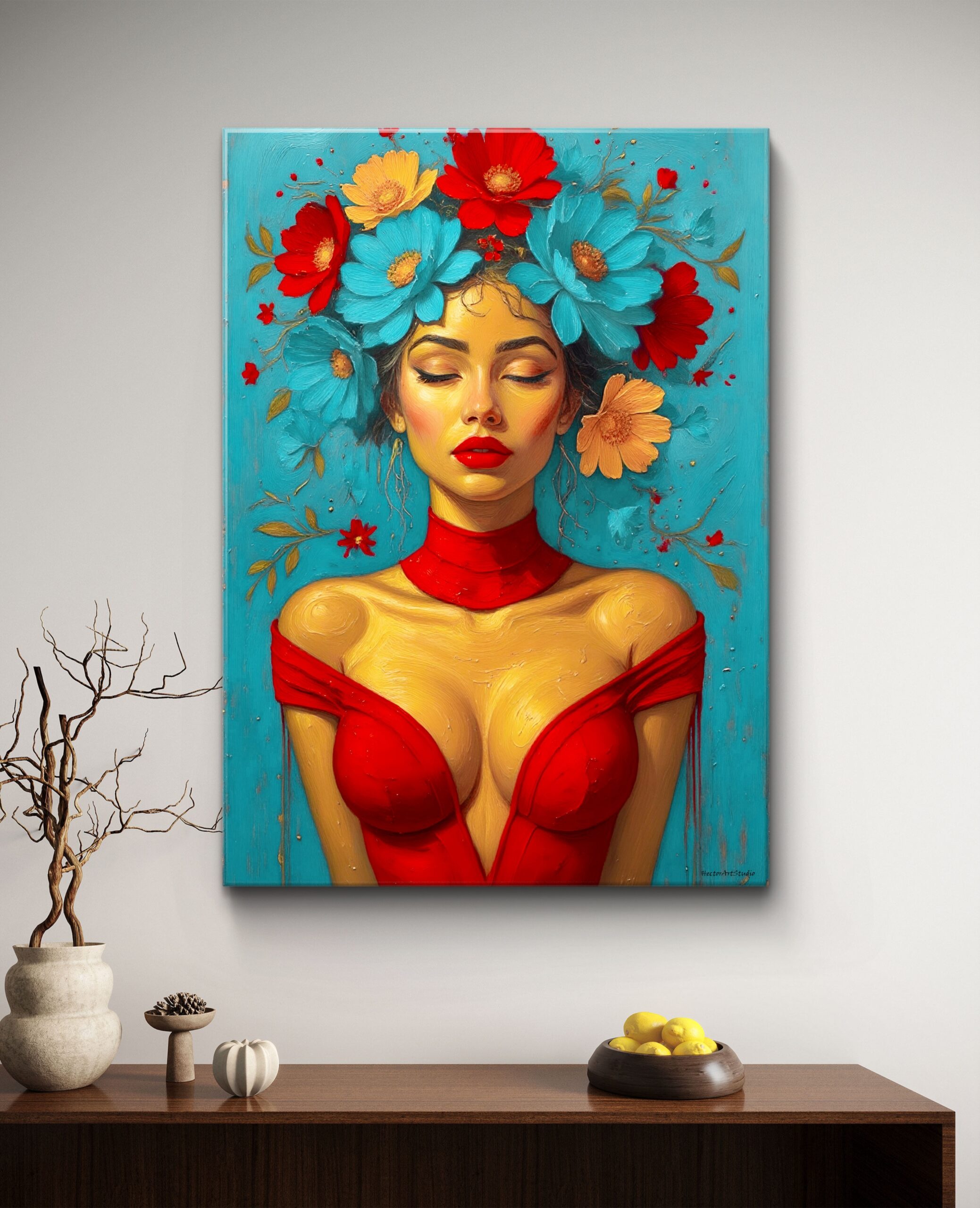 Obraz drukowany na płótnie „Zaglądając do wnętrza” 70x50cm - obrazek 3