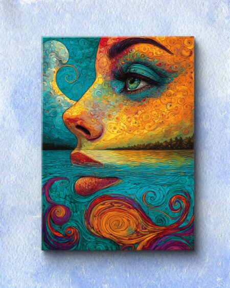 Obraz drukowany na płótnie „Wzory” 70x50cm