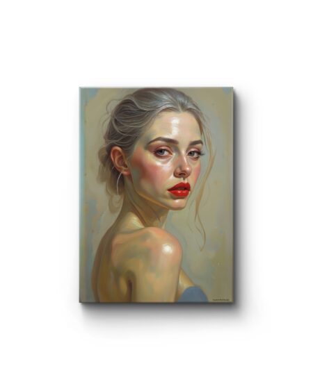 Obraz drukowany na płótnie „Głębia spojrzenia” 70x50cm