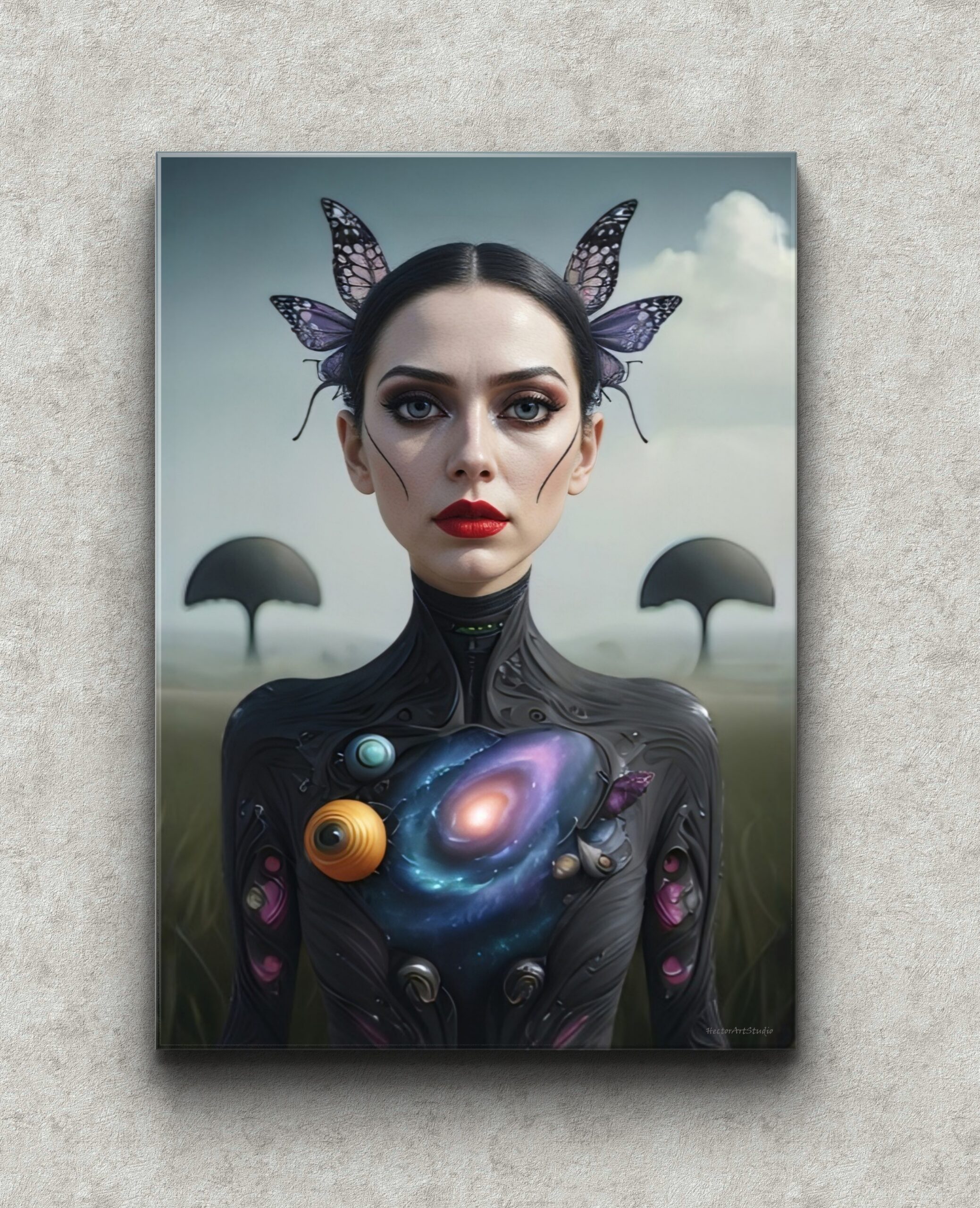 Obraz drukowany na płótnie "Kosmopolitka" 70x50cm - obrazek 2