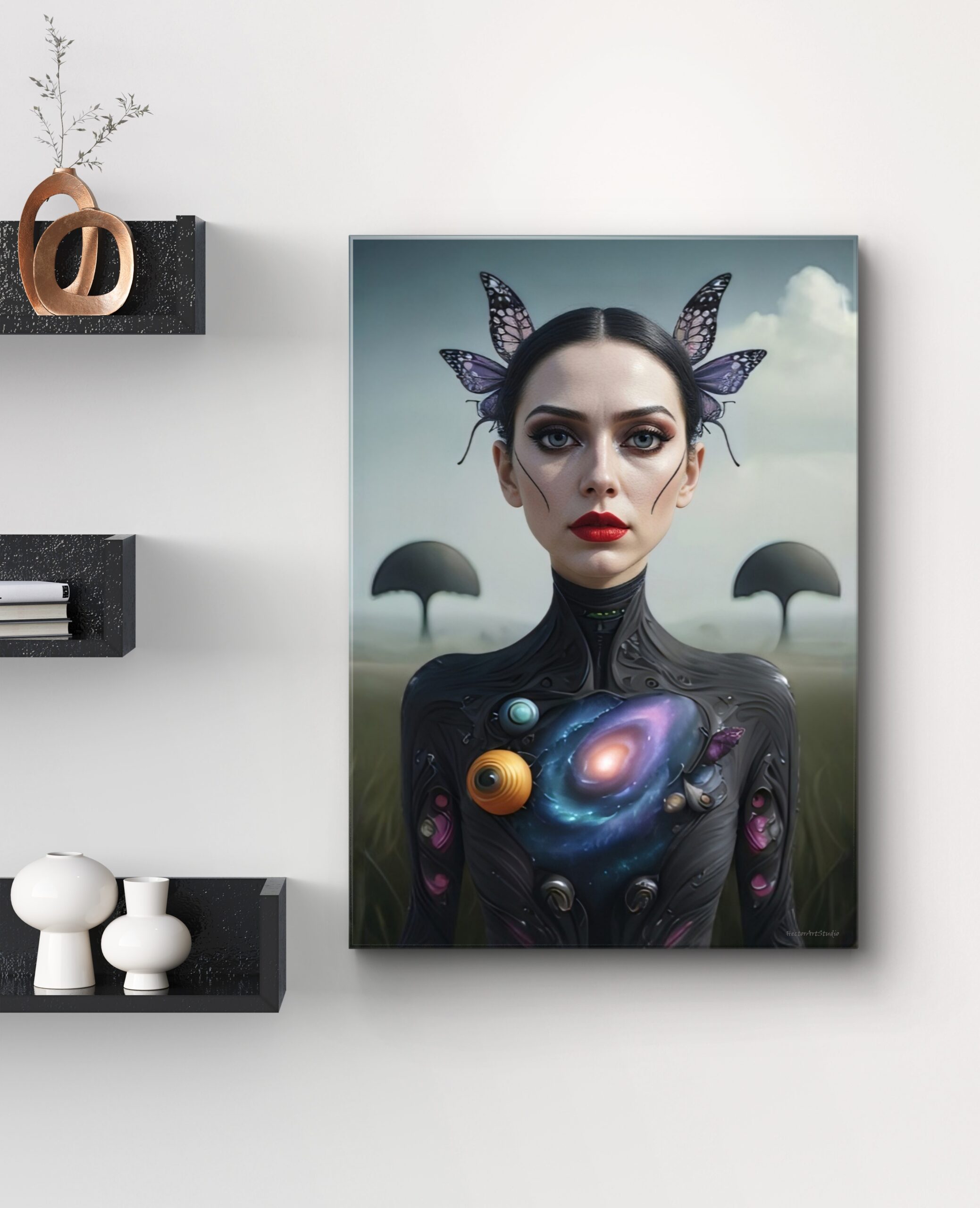 Obraz drukowany na płótnie "Kosmopolitka" 70x50cm - obrazek 3