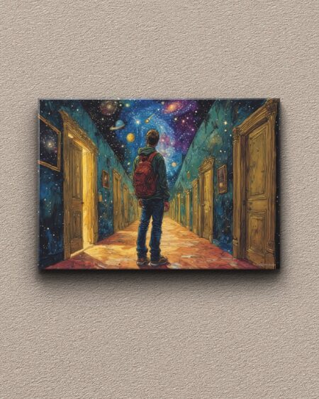 Obraz drukowany na płótnie „Korytarz wyborów” 50x70cm