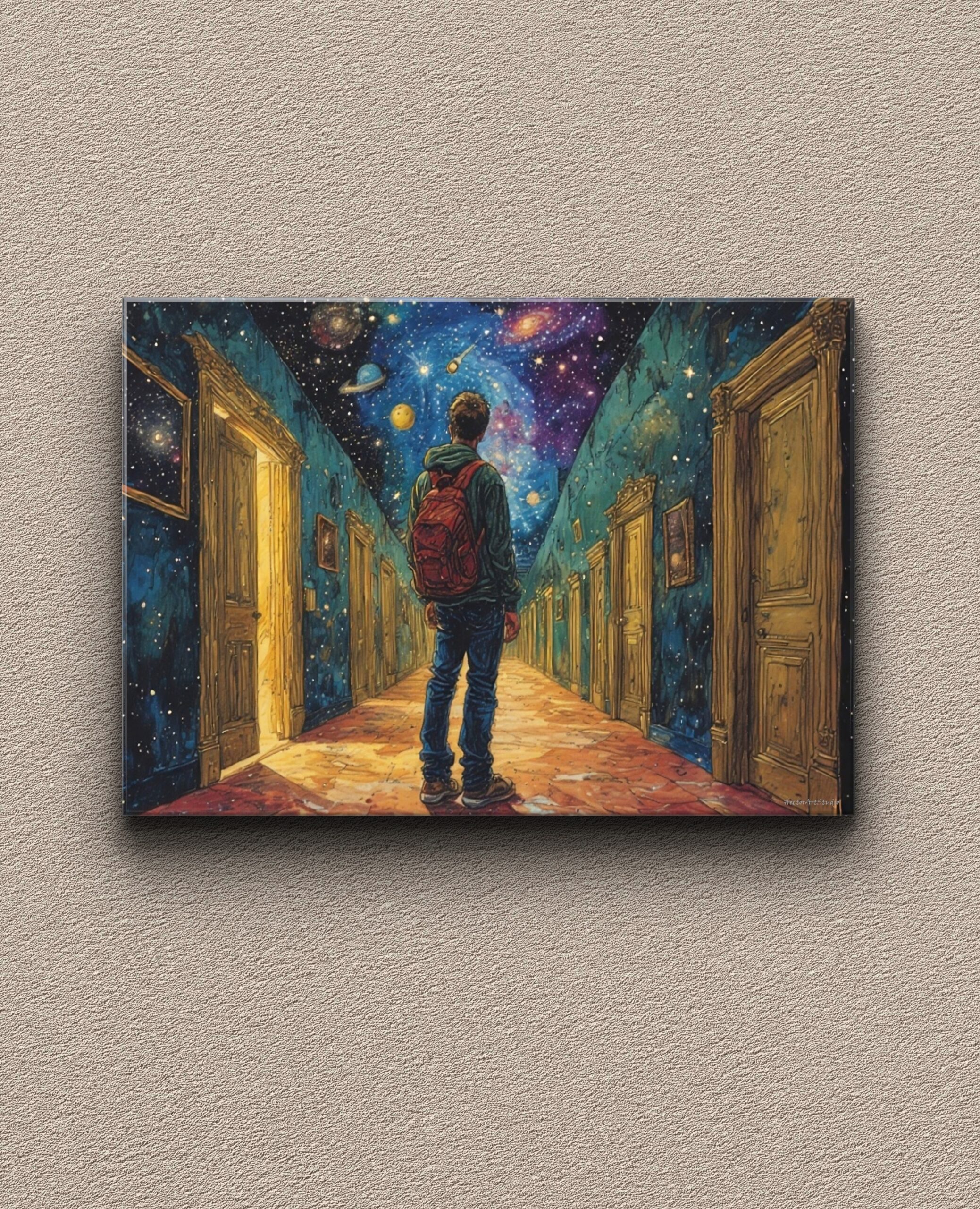 Obraz drukowany na płótnie "Korytarz wyborów" 50x70cm - obrazek 2