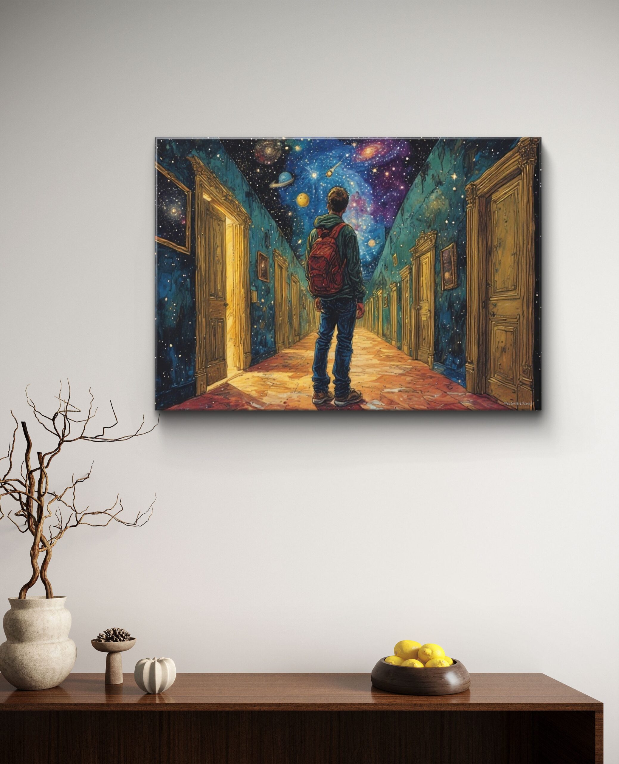 Obraz drukowany na płótnie "Korytarz wyborów" 50x70cm - obrazek 3