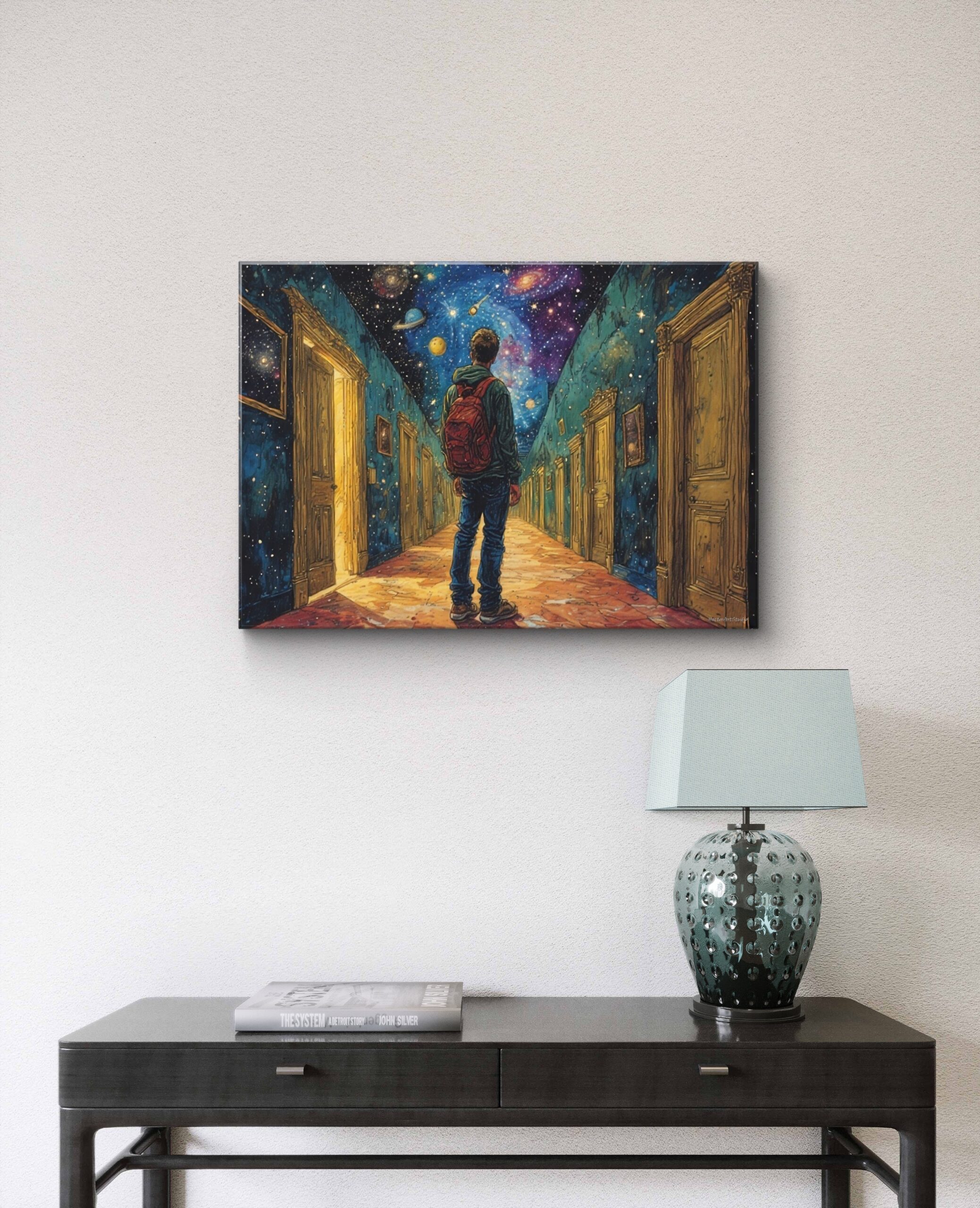 Obraz drukowany na płótnie "Korytarz wyborów" 50x70cm - obrazek 4