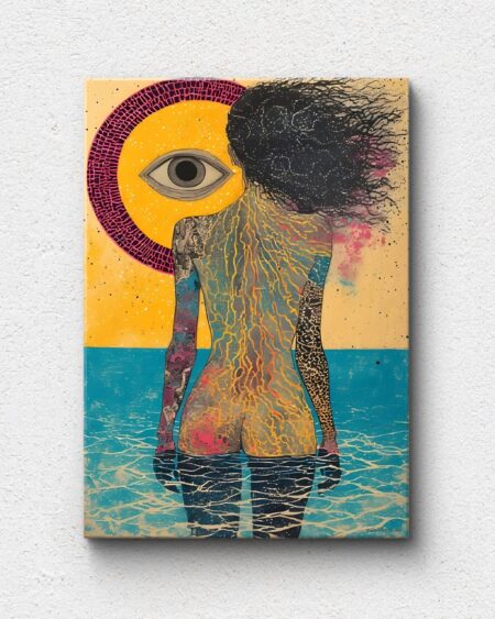 Obraz drukowany na płótnie „Ślad obecności” 70x50cm