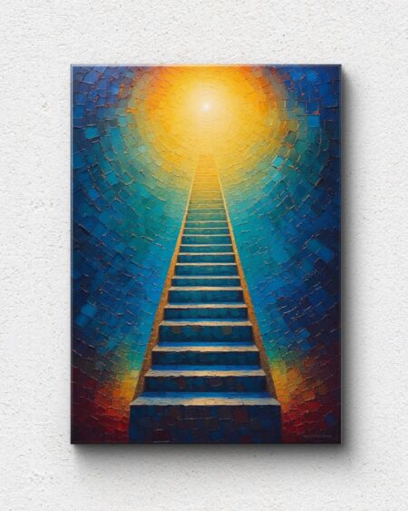 Obraz drukowany na płótnie „Droga życia” 70x50cm