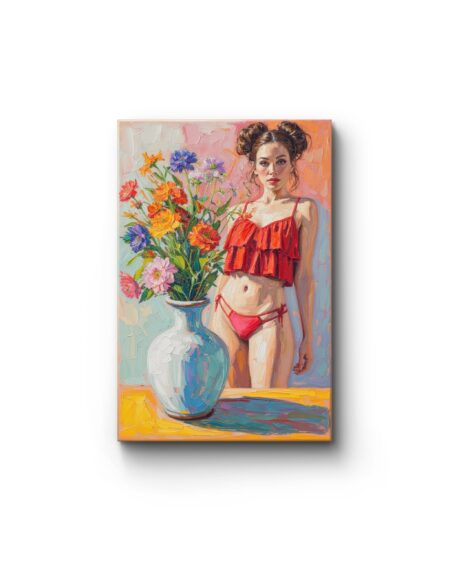 Obraz drukowany na płótnie „Seksowny wazon” 70x50cm