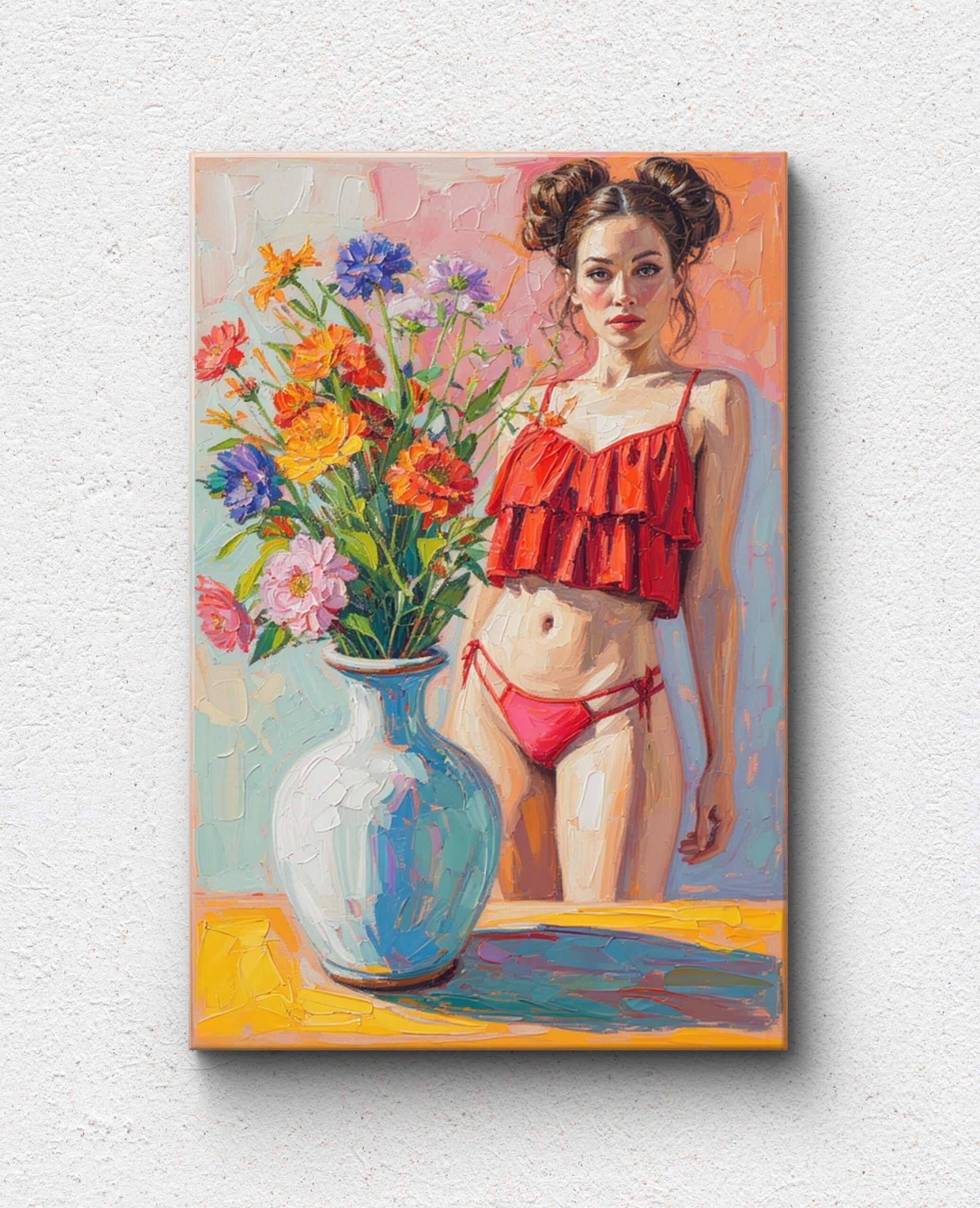 Obraz drukowany na płótnie "Seksowny wazon" 70x50cm - obrazek 2