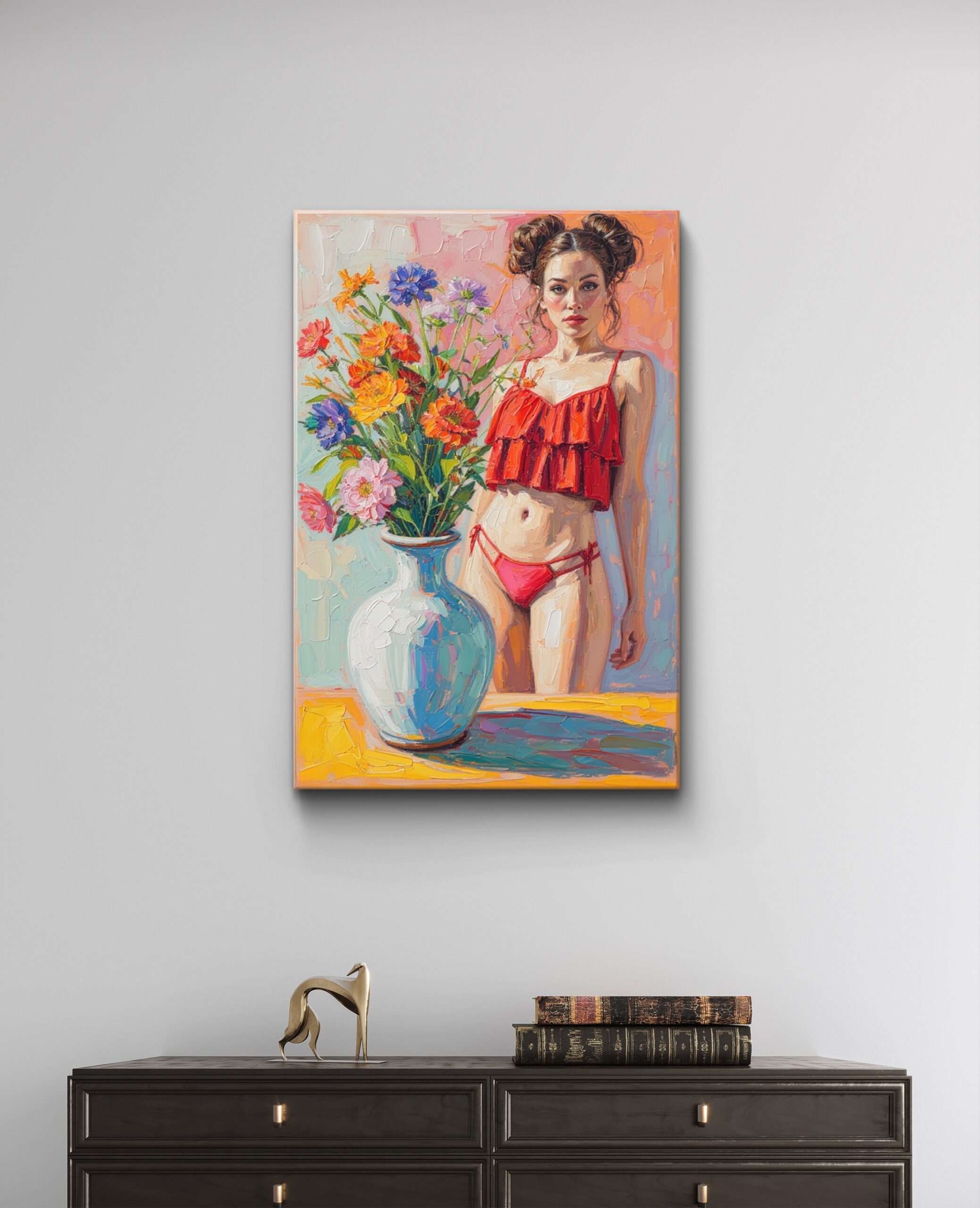 Obraz drukowany na płótnie "Seksowny wazon" 70x50cm - obrazek 4