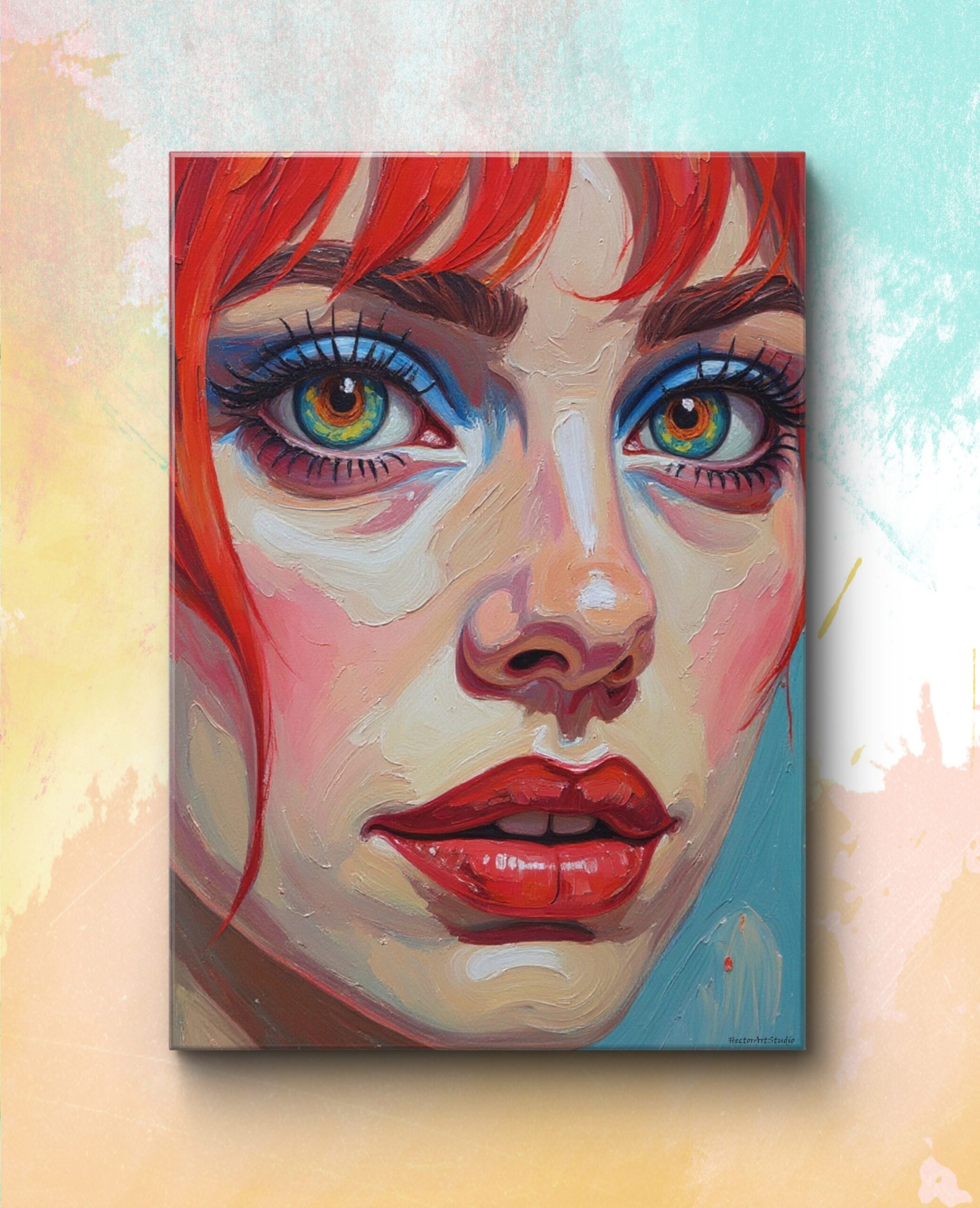 Obraz drukowany na płótnie "Tajemniczy urok" 70x50cm - obrazek 2