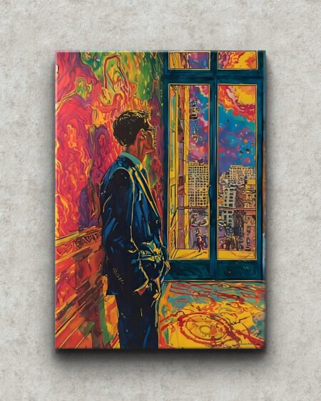 Obraz drukowany na płótnie „Szukając pomysłów” 70x50cm