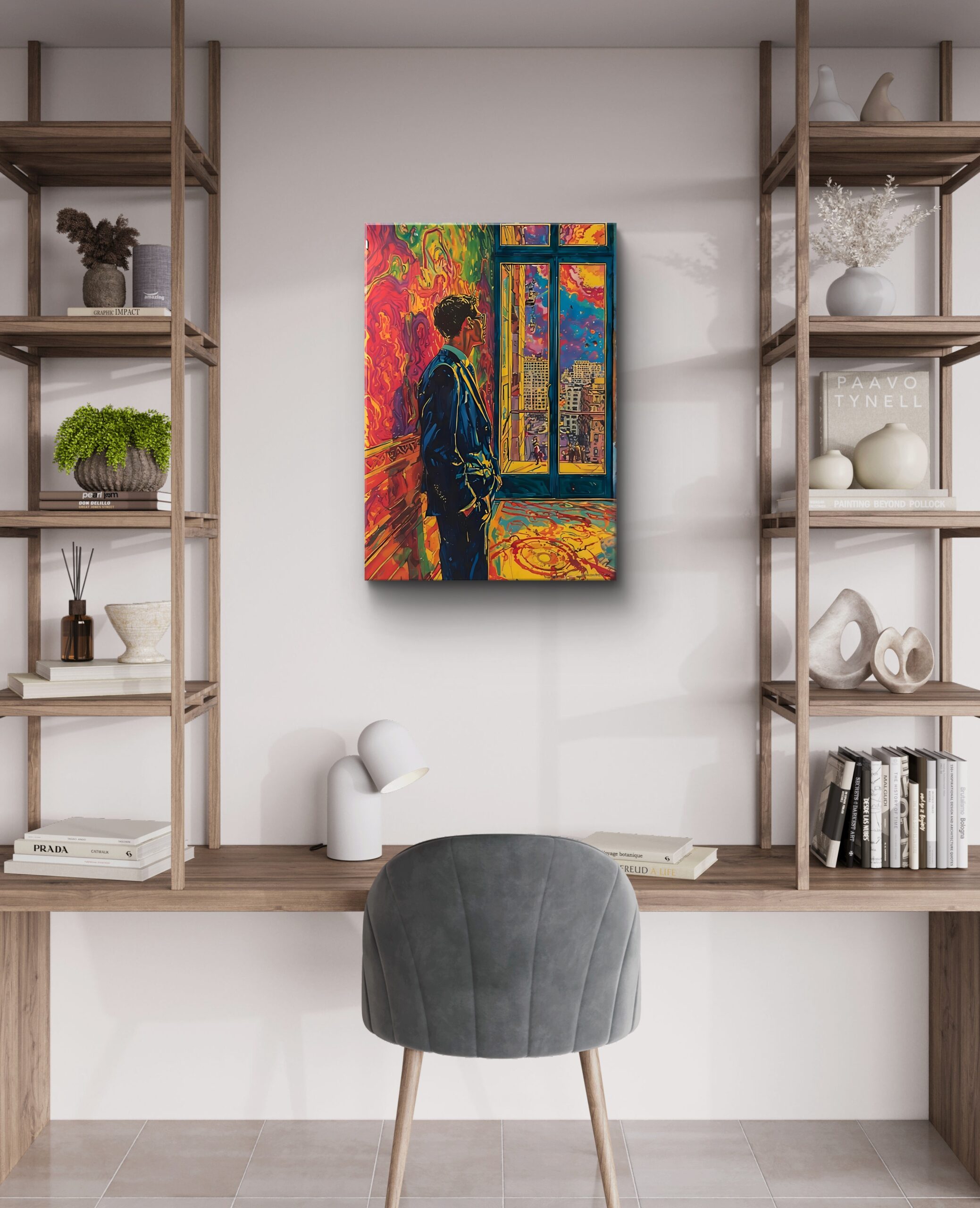 Obraz drukowany na płótnie „Szukając pomysłów” 70x50cm - obrazek 3