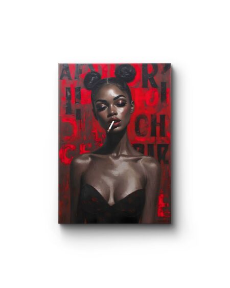 Obraz drukowany na płótnie „Papierosek” 70x50cm