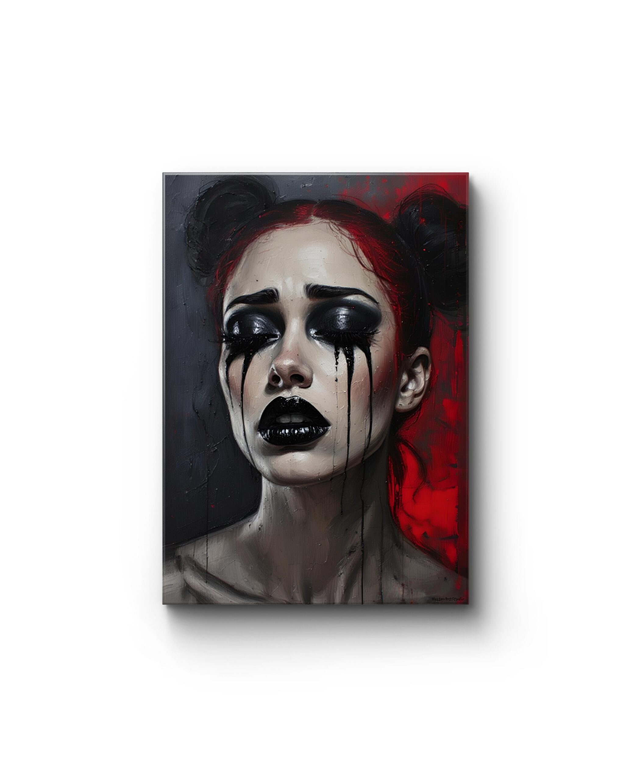 Obraz drukowany na płótnie „Toksyczny ból” 70x50cm