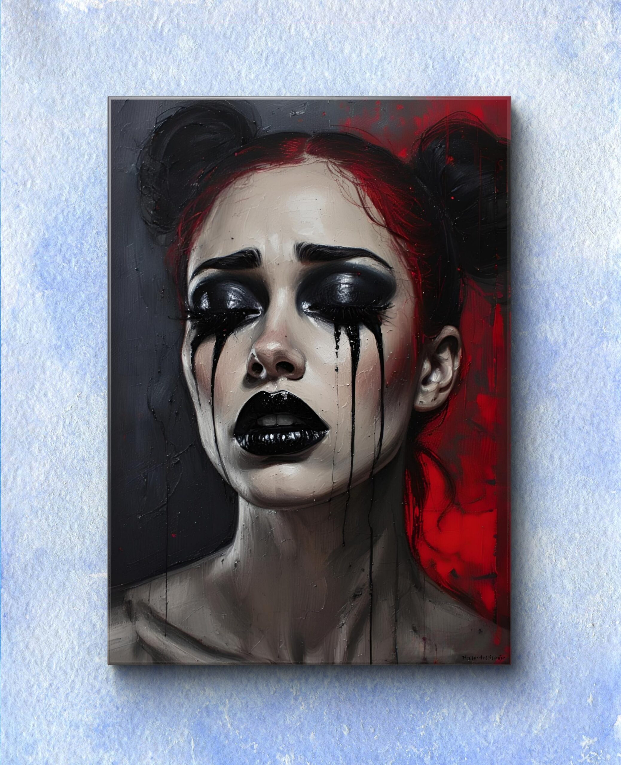 Obraz drukowany na płótnie „Toksyczny ból” 70x50cm - obrazek 2