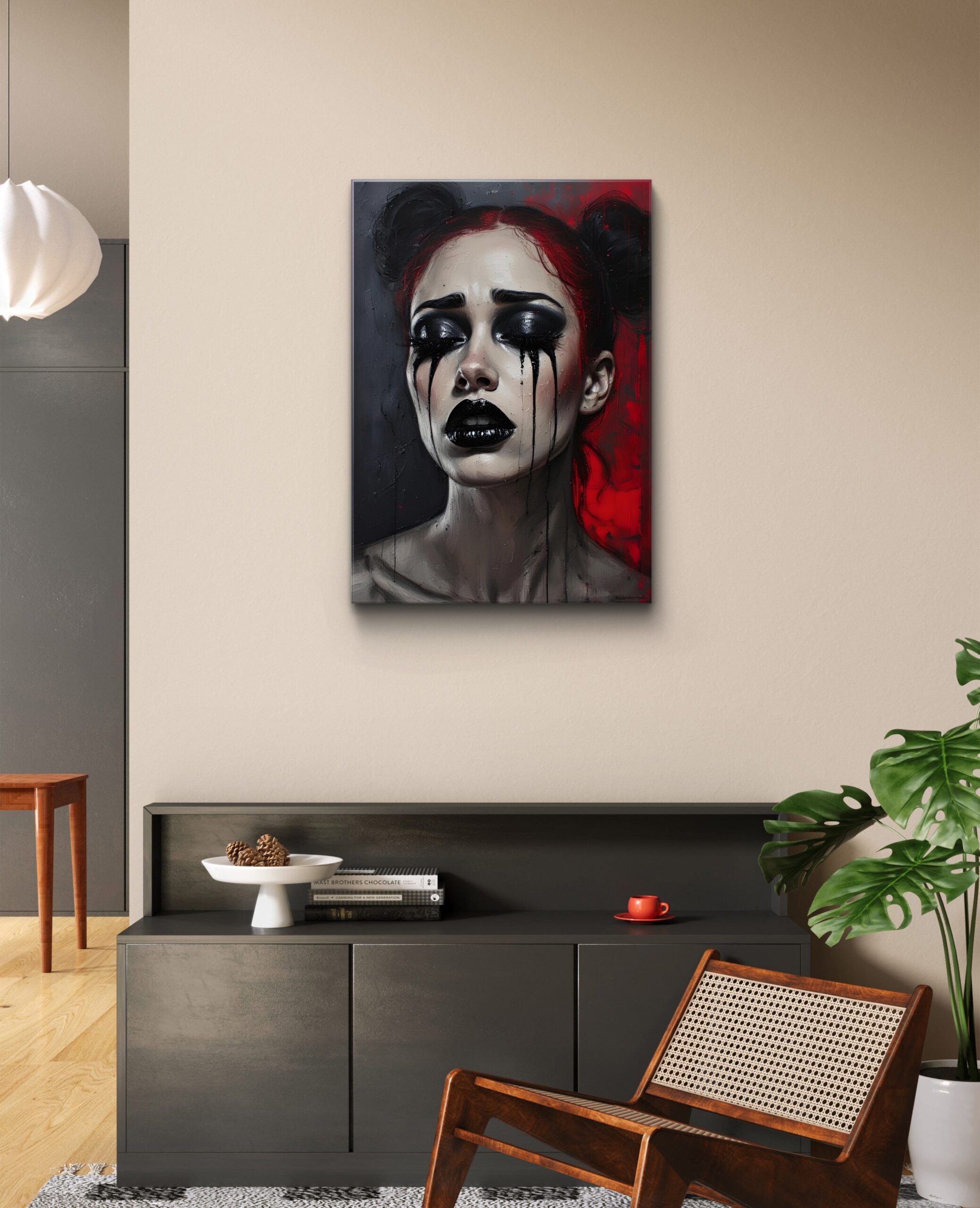Obraz drukowany na płótnie „Toksyczny ból” 70x50cm - obrazek 4