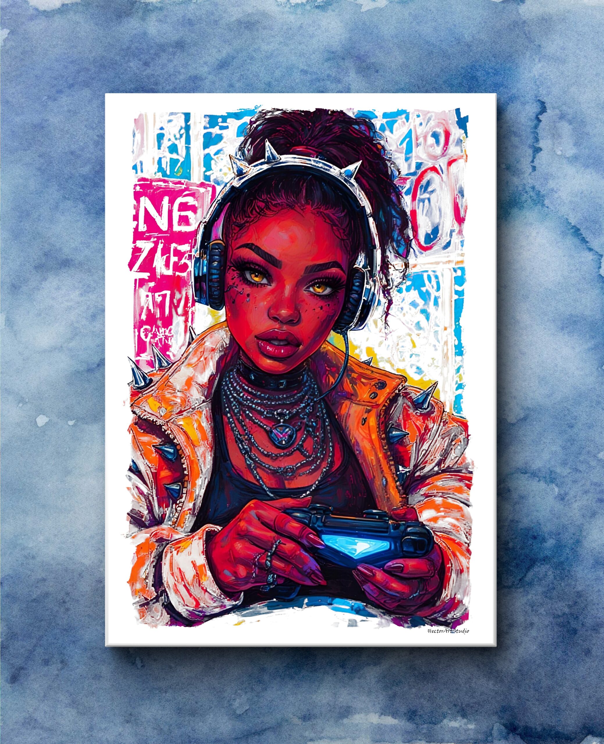 Obraz drukowany na płótnie „Wciągająca gierka” 70x50cm - obrazek 2