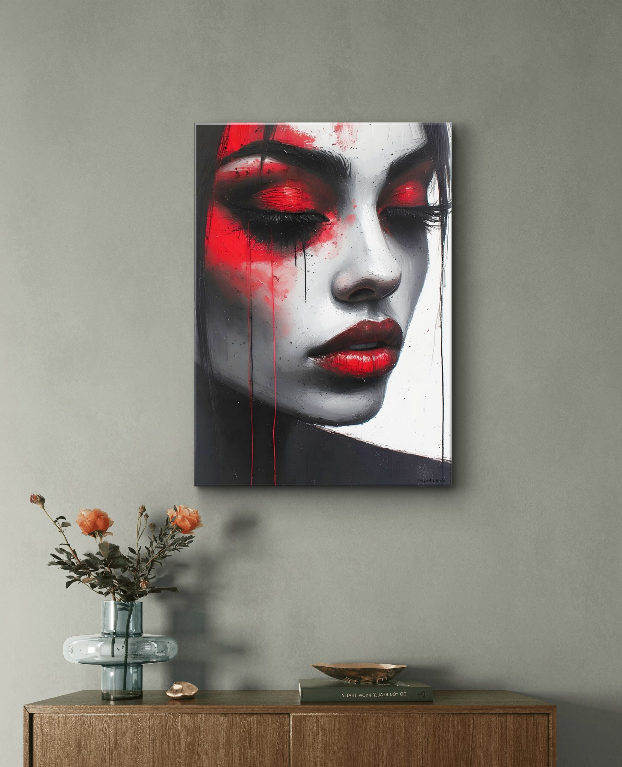 Obraz drukowany na płótnie „Pigmenty twarzy” 70x50cm - obrazek 4