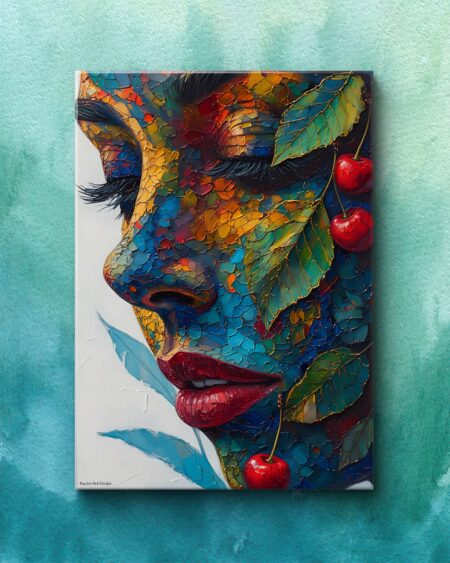 Obraz drukowany na płótnie „Organiczne piękno” 70x50cm