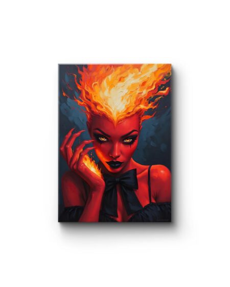 Obraz drukowany na płótnie „Inferno” 70x50cm