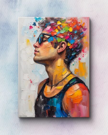 Obraz drukowany na płótnie „Ten Vibe” 70x50cm