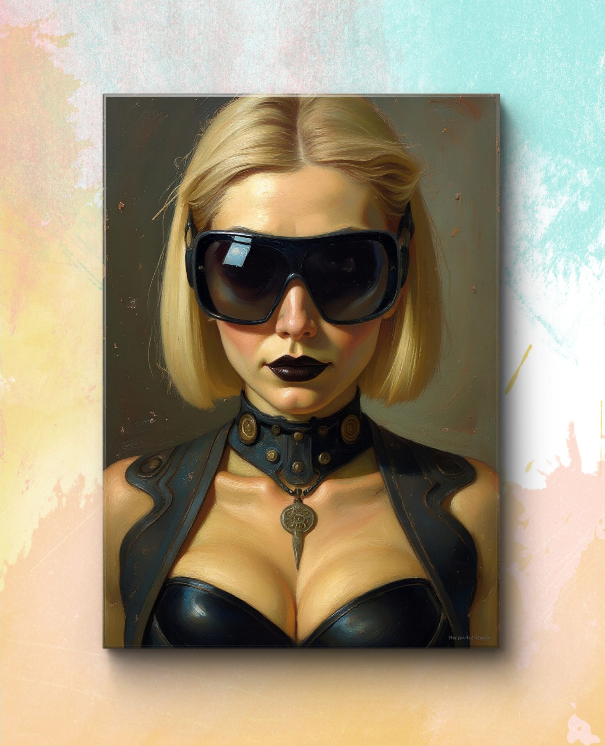 Obraz drukowany na płótnie „Agentka 007” 70x50cm - obrazek 2