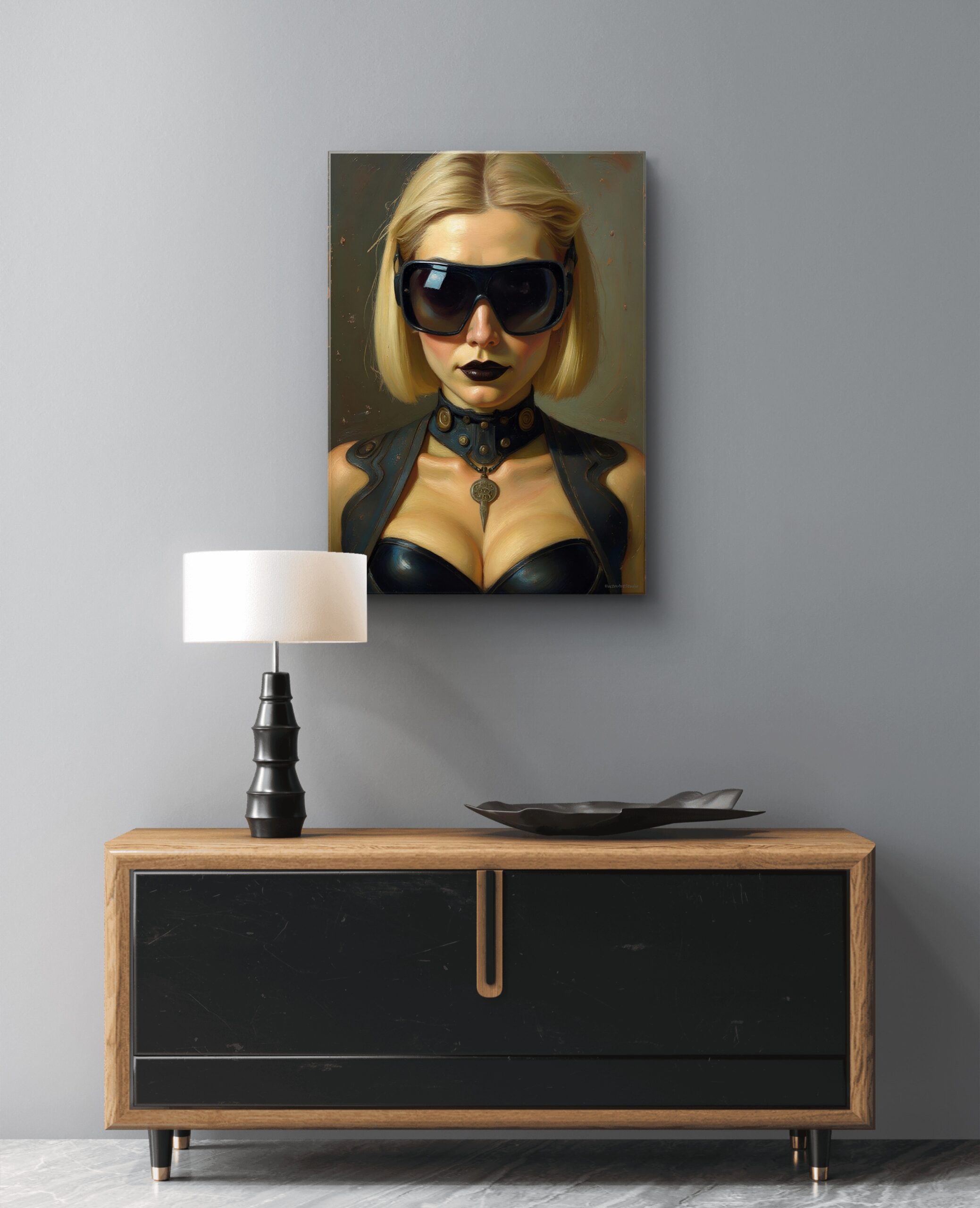 Obraz drukowany na płótnie „Agentka 007” 70x50cm - obrazek 3