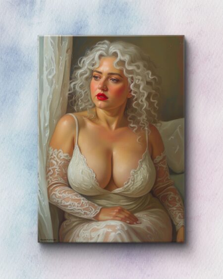 Obraz drukowany na płótnie „Czekając na księcia” 70x50cm