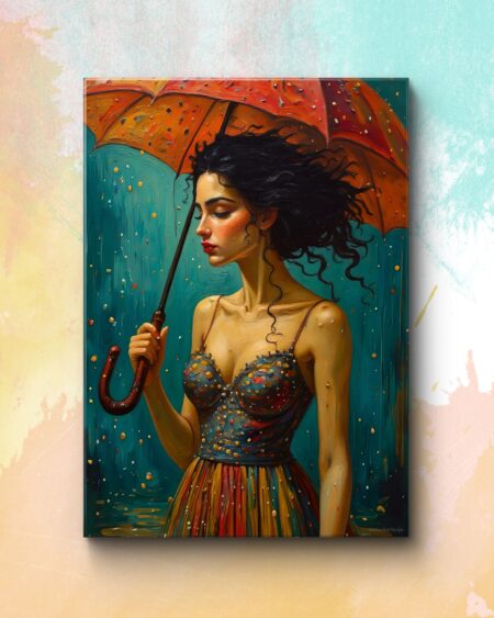 Obraz drukowany na płótnie „Chwila zapomnienia” 70x50cm