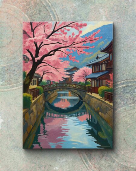 Obraz drukowany na płótnie „ 桜 Sakura” 70x50cm