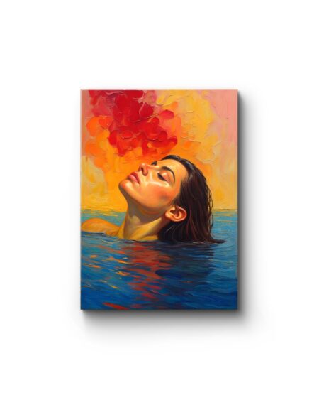 Obraz drukowany na płótnie „Morze wspomnień” 70x50cm