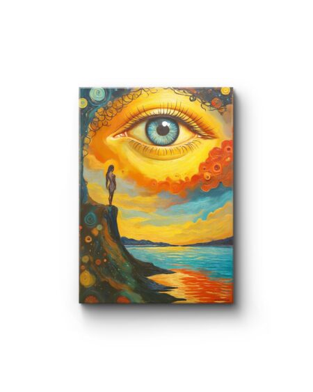 Obraz drukowany na płótnie „Oko Horusa” 70x50cm